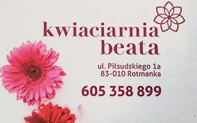 Kwiaciarnia Beata company logo